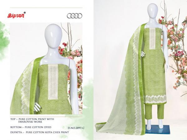 Bipson Audi 2097 New Classic Designer Dress Material Collection